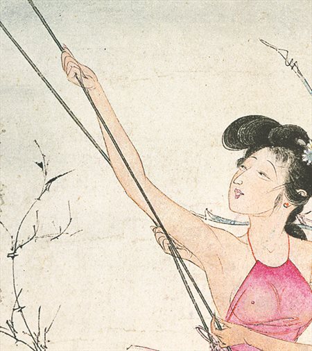 莆田-胡也佛的仕女画和最知名的金瓶梅秘戏图